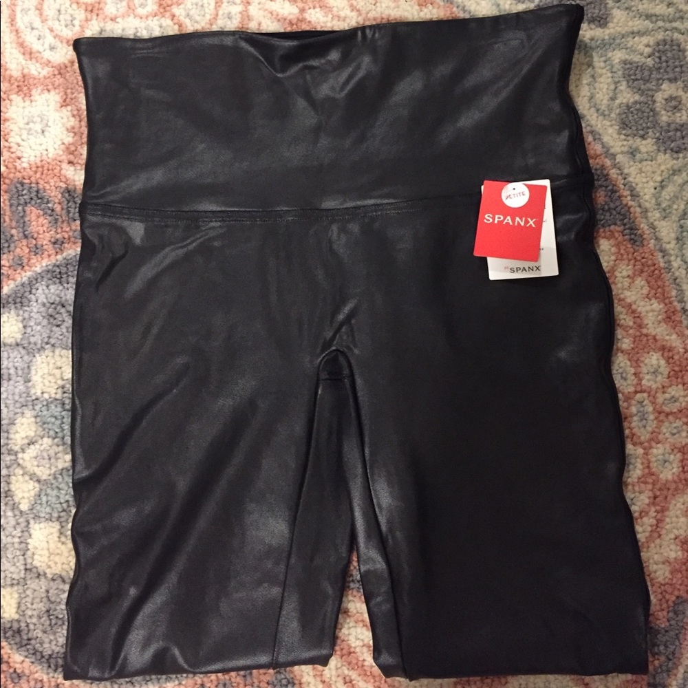 Spanx Faux Leather Leggings
